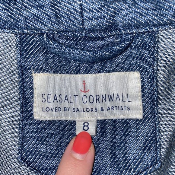 Seasalt Cornwall Tops Seasalt Cornwall Womens Blue Denim Capstone
